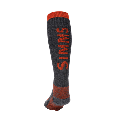 Simms Merino Thermal OTC Sock Carbon - Go - Fish