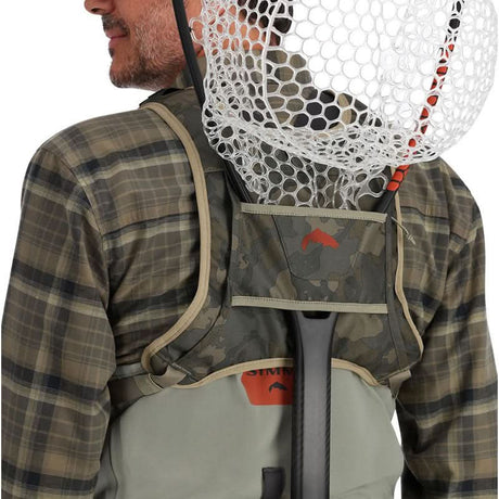 Simms Tributary Hybrid Chest Pack Camo Olive Drab - Go - Fish