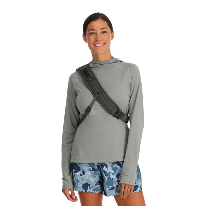 Simms Tributary Sling Pack Basalt - Go - Fish