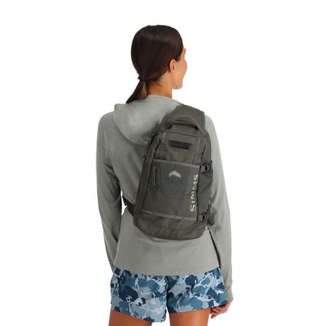 Simms Tributary Sling Pack Basalt - Go - Fish