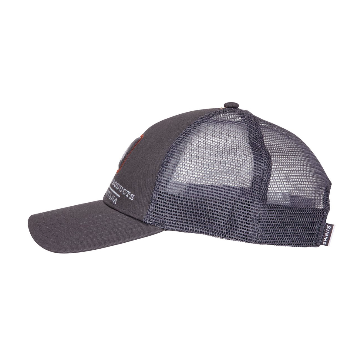 Simms Trout Icon Trucker Carbon Fishing Cap