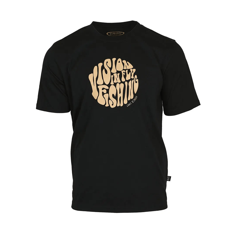 T-Shirt Vision Since Black - Go - Fish