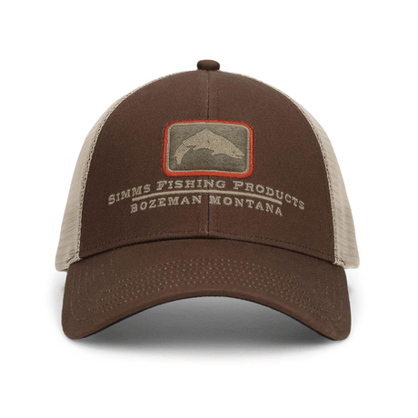 Trout Icon Trucker Kona Cappellino Simms - Go - Fish