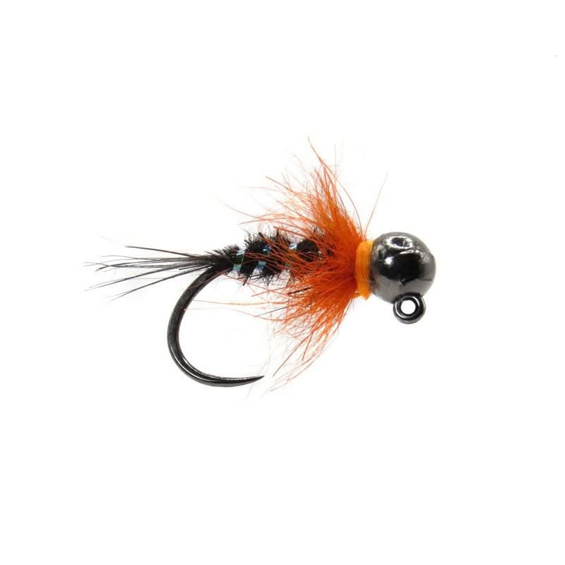 Tungsten Hares Jig BL Black - Go - Fish