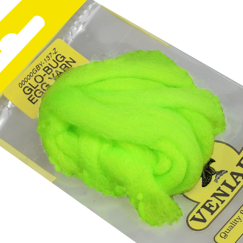 Veniard Glo-Bug Egg Yarn Veniard Fluo chartreuse