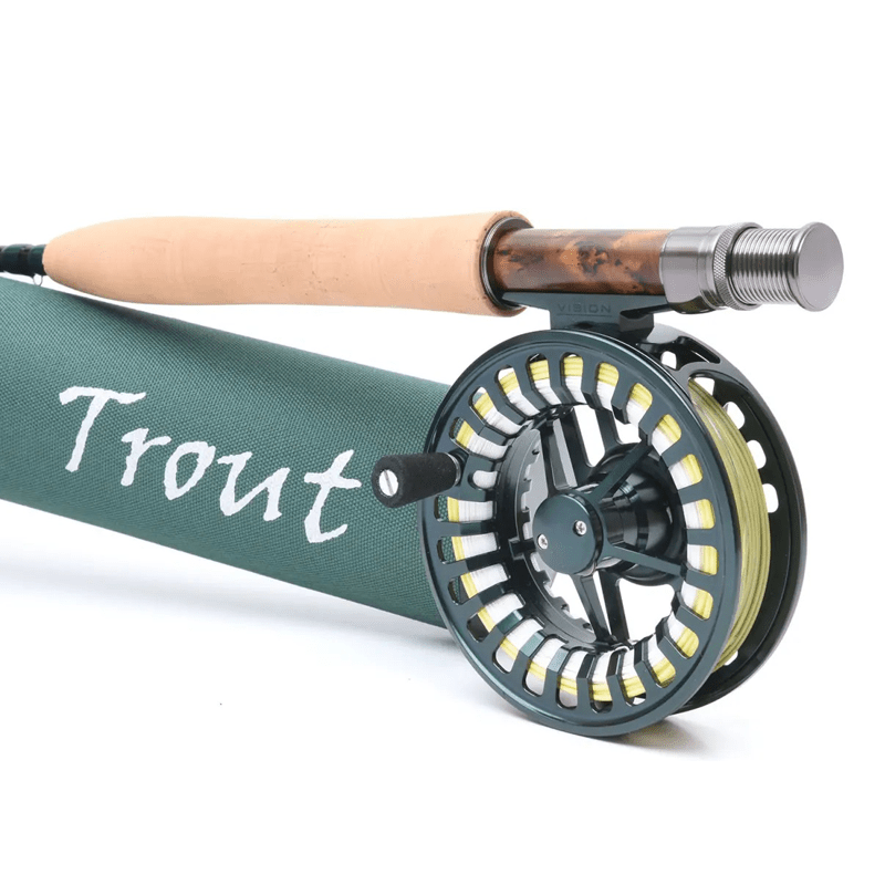 Vision Trout Kit pesca mosca trota - Go - Fish