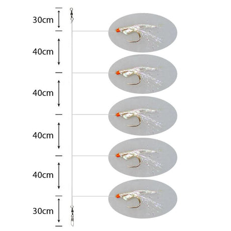 Amettiere sabiki per persico - Go - Fish