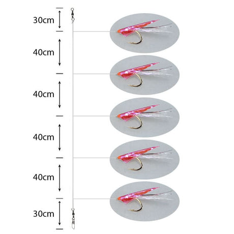 Amettiere sabiki per persico - Go - Fish