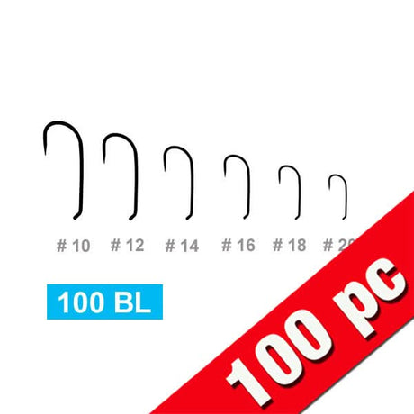 Ami Tiemco TMC 100BL senza ardiglione - 100 pz. - Go - Fish