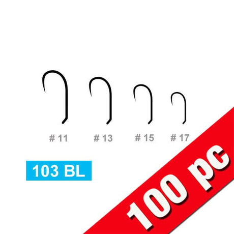 Ami Tiemco TMC 103BL senza ardiglione - 100 pz. - Go - Fish