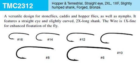 Ami Tiemco TMC 2312 20 pezzi - Go - Fish
