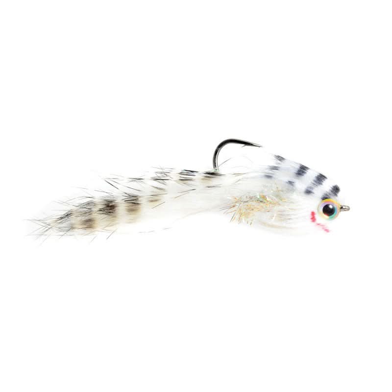 Belly Scratcher Minnow White & Black 1 - Go - Fish