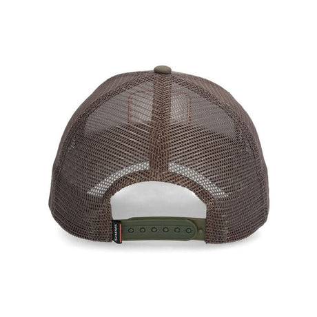 Cappello Simms Trout Icon Trucker Smokey Olive - Go - Fish