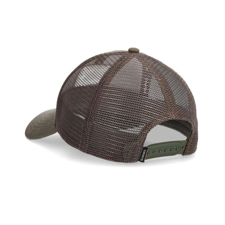Cappello Simms Trout Icon Trucker Smokey Olive - Go - Fish