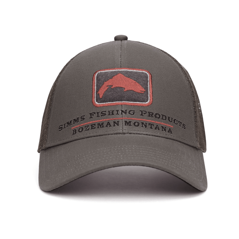 Cappello Simms Trout Icon Trucker Smokey Olive - Go - Fish