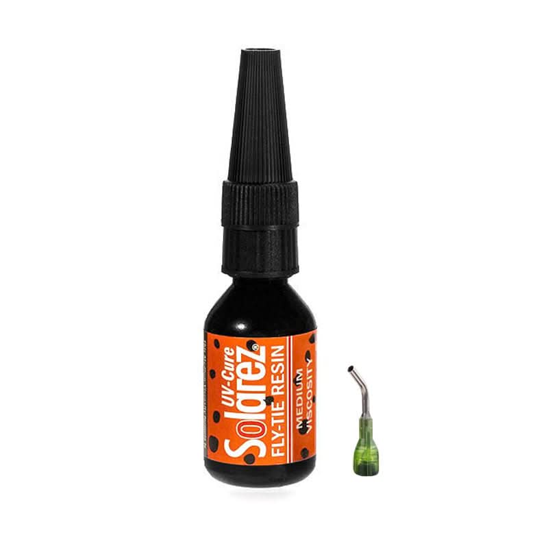 Kit Colla UV Per Legatura Mosche – Resina Spessa E Leggera 20 Ml + Torcia UV 9 LED (Pesca A Mosca)