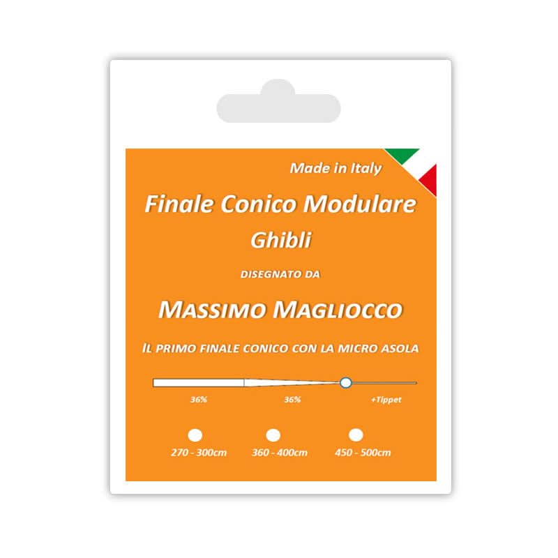 Finale conico modulare Ghibli con micro asola by Massimo Magliocco - Go - Fish