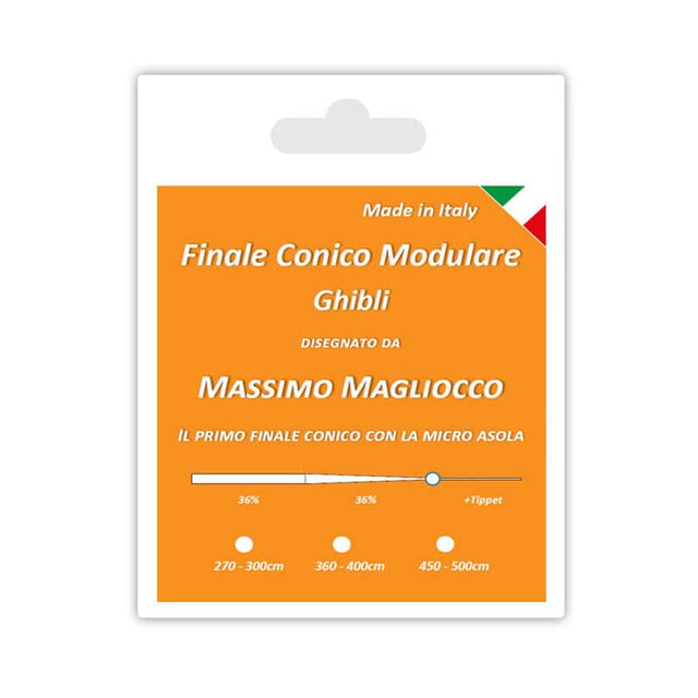 Finale conico modulare Ghibli con micro asola by Massimo Magliocco - Go - Fish