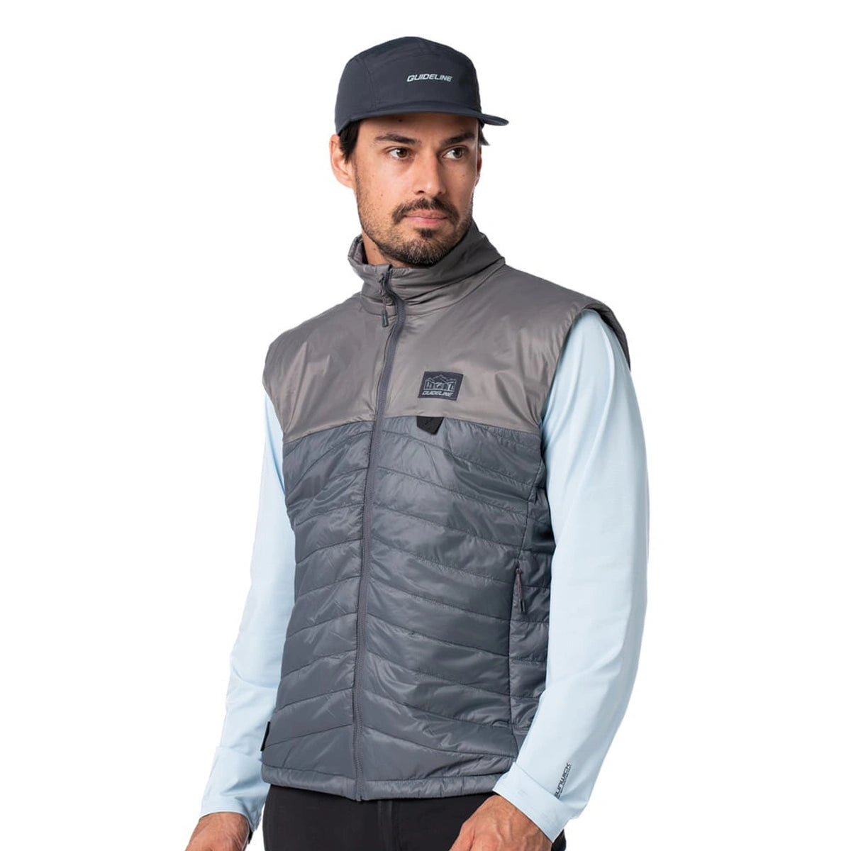 Gilet pesca Guideline Loft Ash/Iron