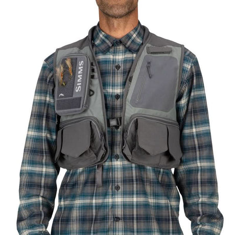 Gilet Simms Freestone Vest Pewter - Go - Fish