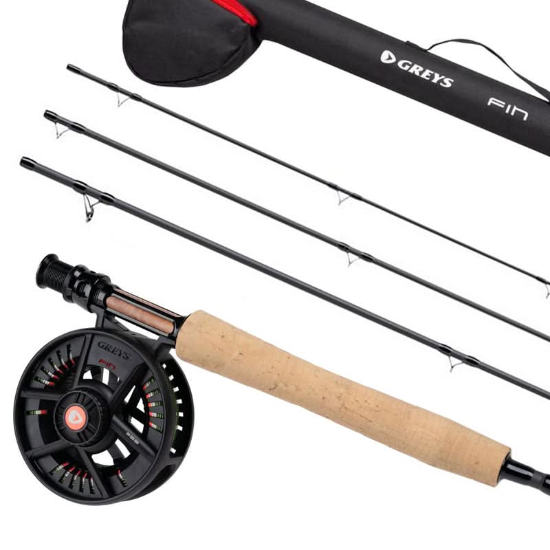 Greys Fin Kit Pesca Mosca - Go - Fish