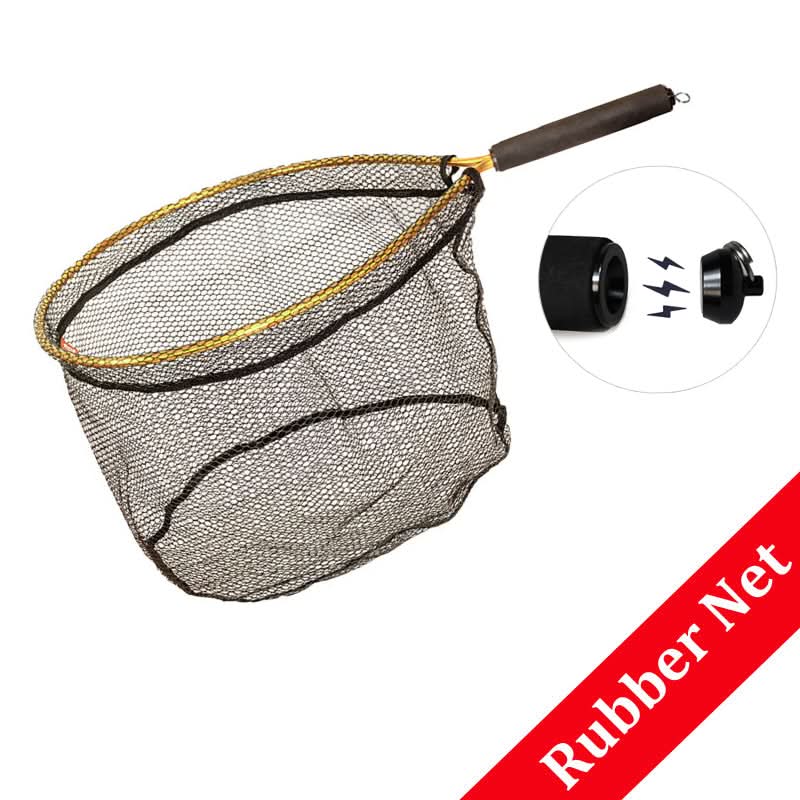 Guadino rete gommata e clip magnetico - Go - Fish