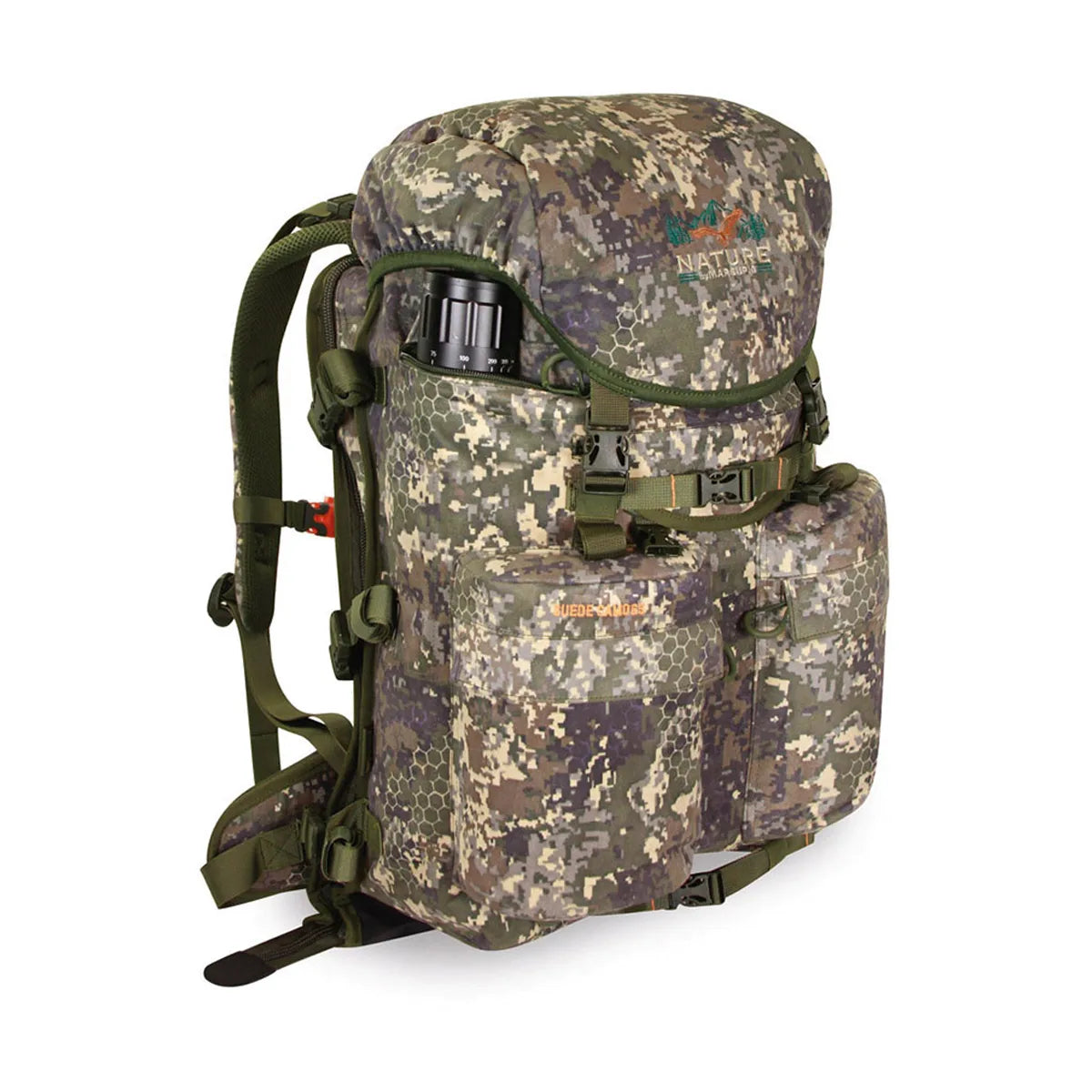 Zaino Caccia Marsupio Suede Camo 65