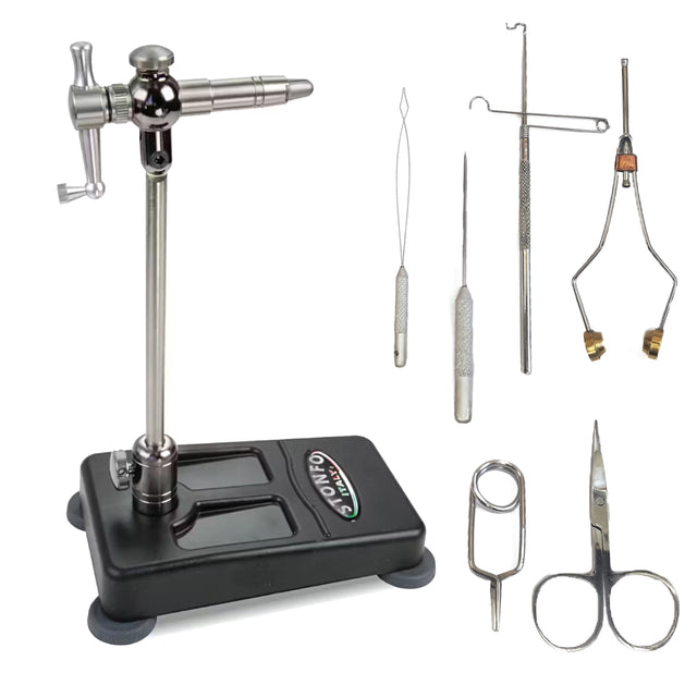 Kit costruzione mosche morsetto Stonfo Flylab Base & Utensili