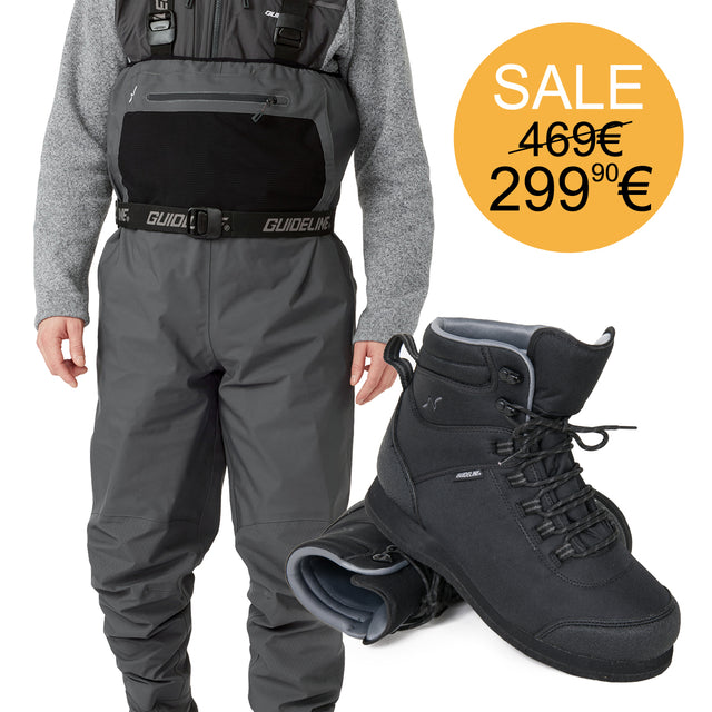 Kit waders Kaitum & scarpone Kaitum suola feltro