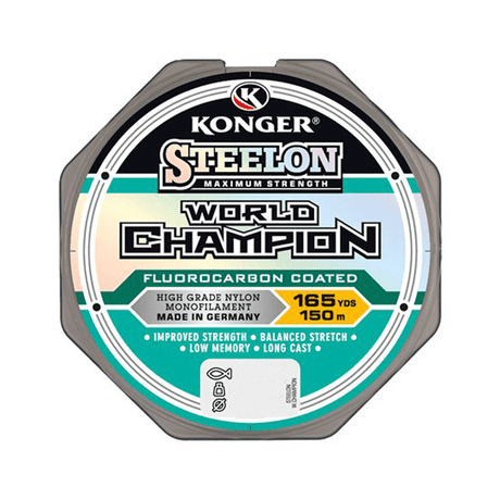 Lenza pesca Fluorocarbon Coated Steelon World Champion 150mt - Go - Fish