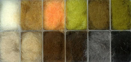 Life Cycle Nymph Dubbing Dispenser 12 colori - Go - Fish