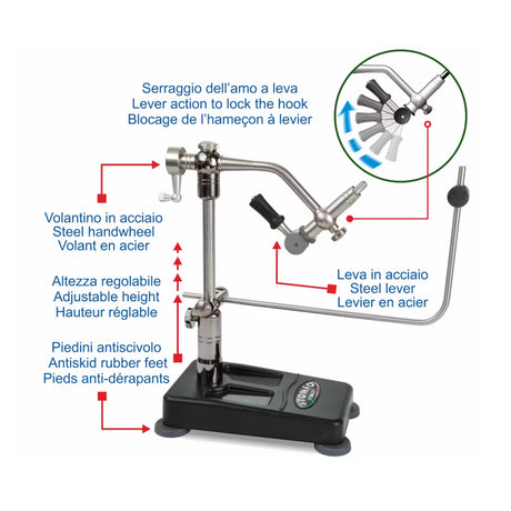 Stonfo Flytec Leva 516 Morsetto costruzione mosche