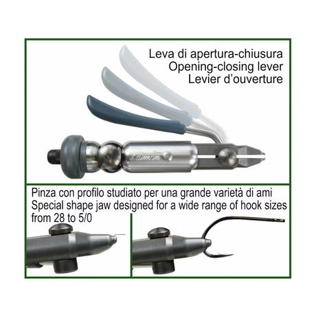 Stonfo KAIMAN 609 Morsetto costruzione mosche