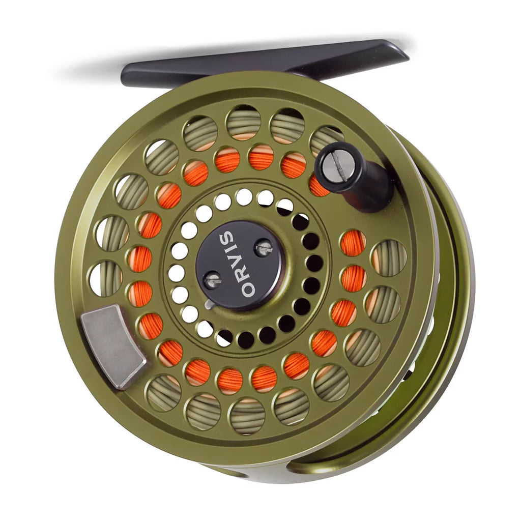 Mulinello da mosca Orvis Battenkill Disc Matte Olive