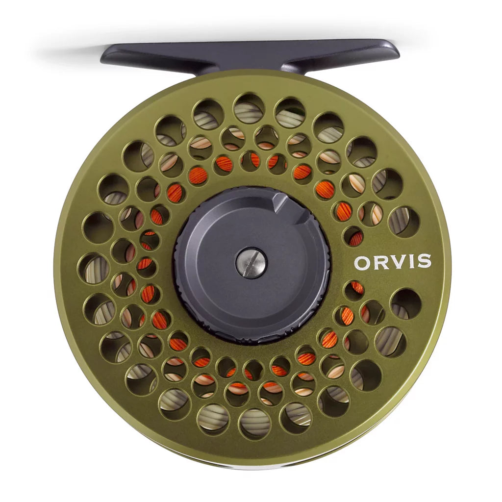 Mulinello da mosca Orvis Battenkill Disc Matte Olive