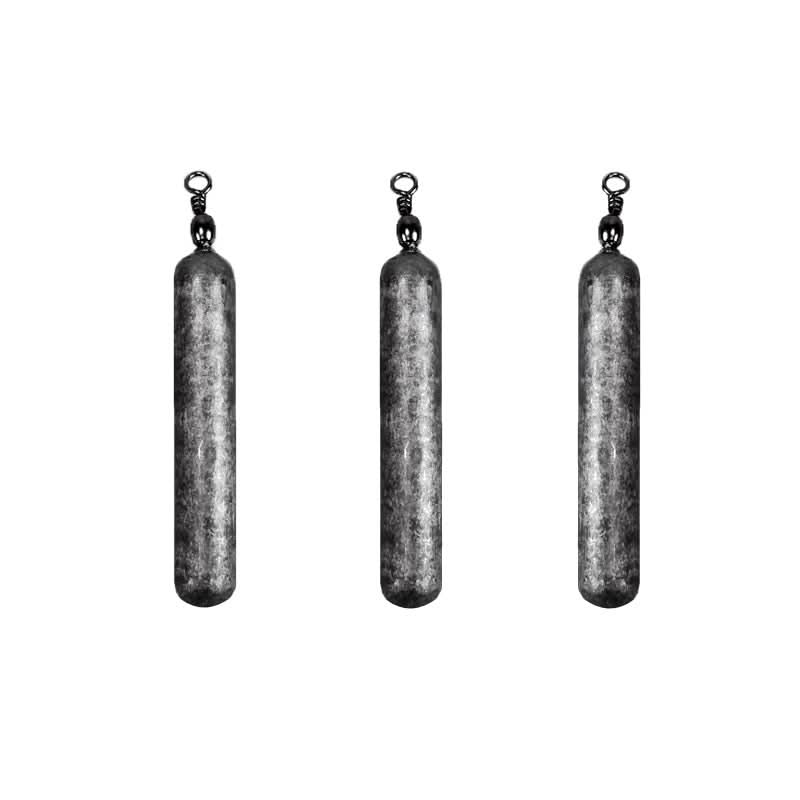 Piombo lungo con girella 3 pz - Go - Fish