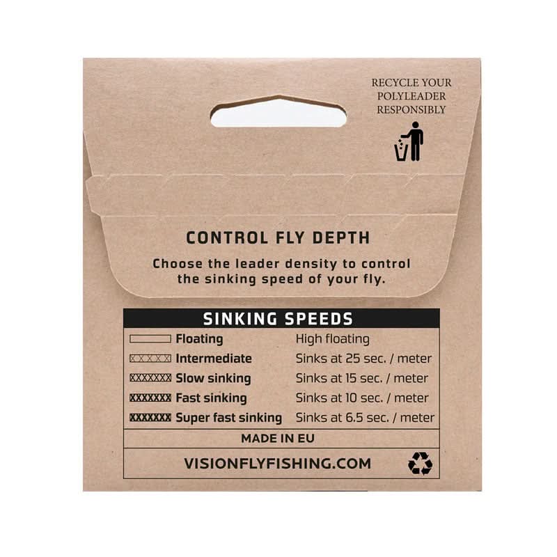 Polyleader Vision Light Trout 5 piedi - Go - Fish