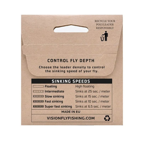 Polyleader Vision Light Trout 5 piedi - Go - Fish