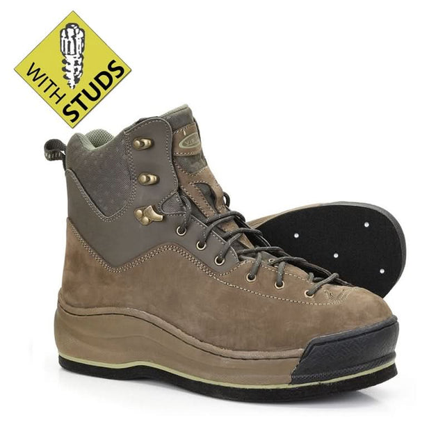 Scarpone da wading Vision NAHKA Suola feltro e chiodi - Go - Fish