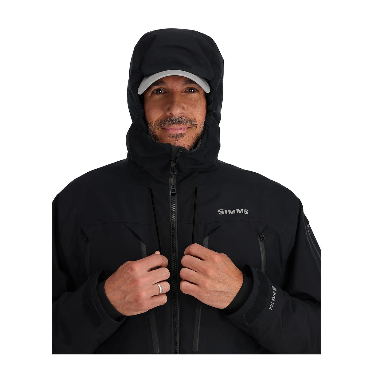 Simms Bulkley Jacket Black – Produktansicht 4