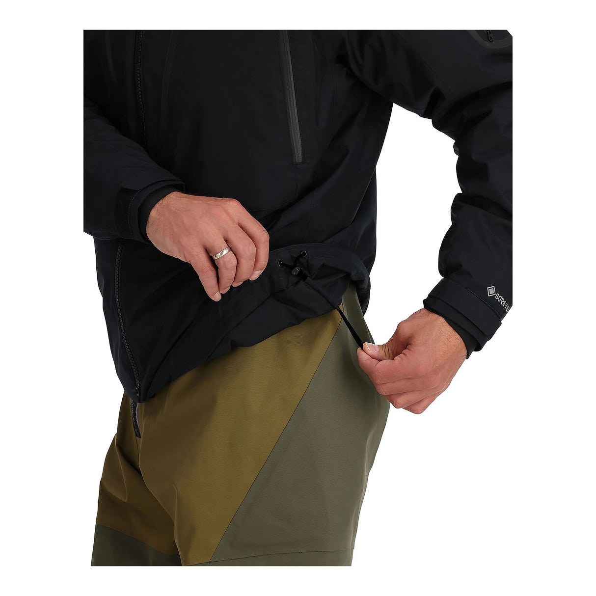 Simms Bulkley Jacket Black – Produktansicht 6