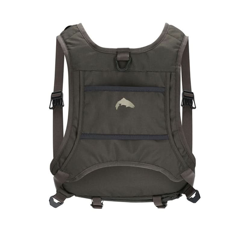 Simms Tributary Chest Pack Basalt - Go - Fish