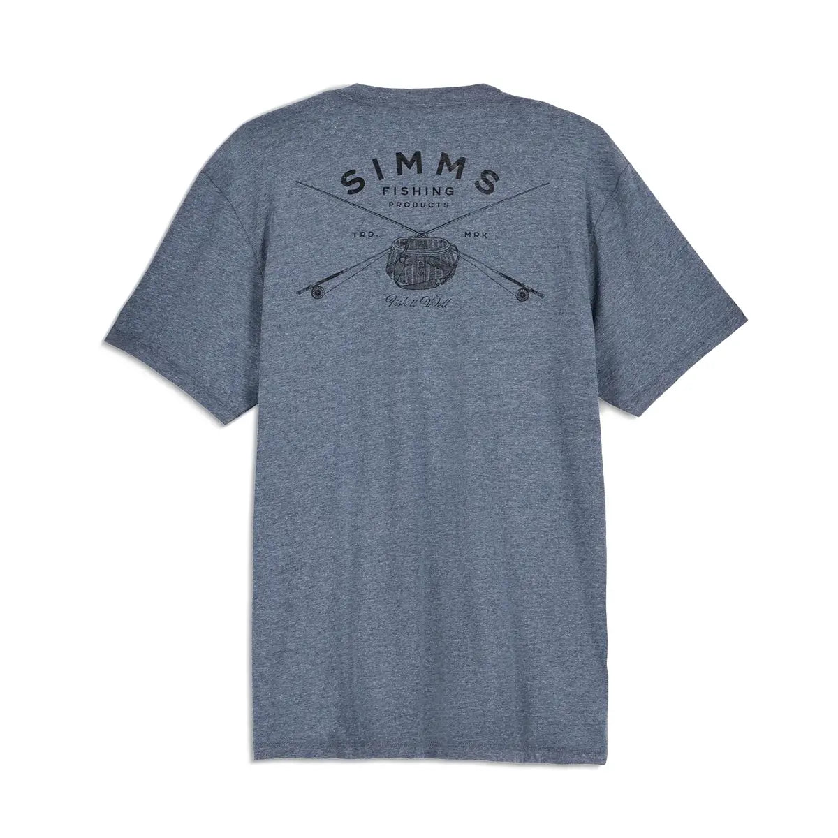 Maglia Simms Classic Tackle Atlethic Heather T-Shirt