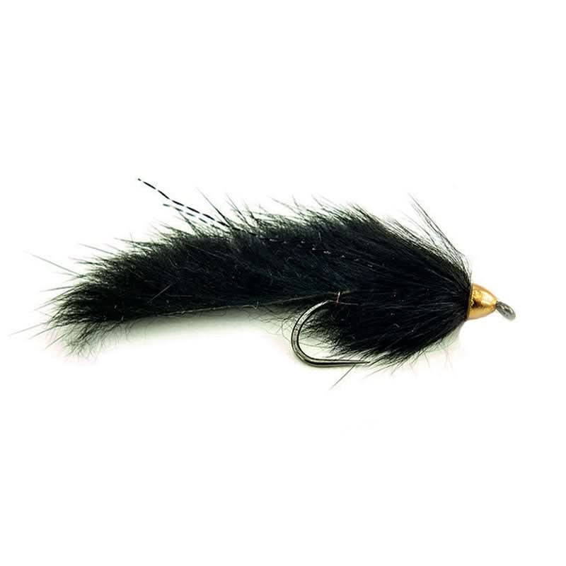 Tungsten Conehead Muskrat BL - Black 6 - Go - Fish