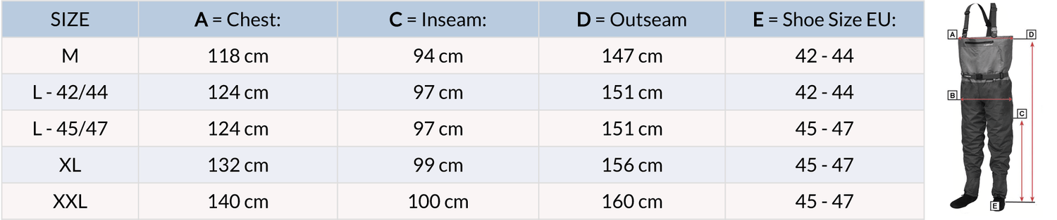 Waders Greys Tital - Go - Fish