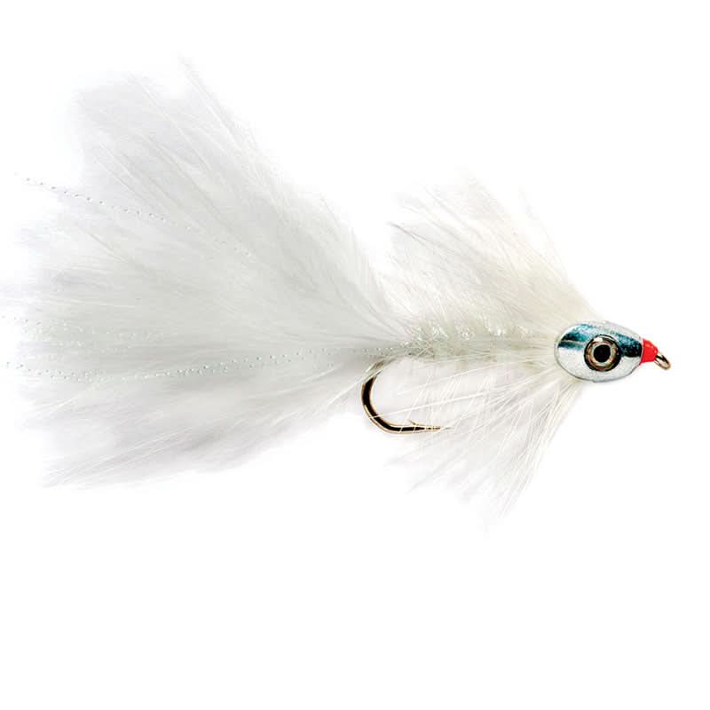 Wolly Bugger White Skullhead 6 - Go - Fish