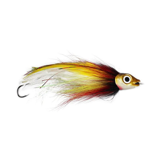 Wurm Intruder Streamer Testa 3D Black/red/yellow - Go - Fish