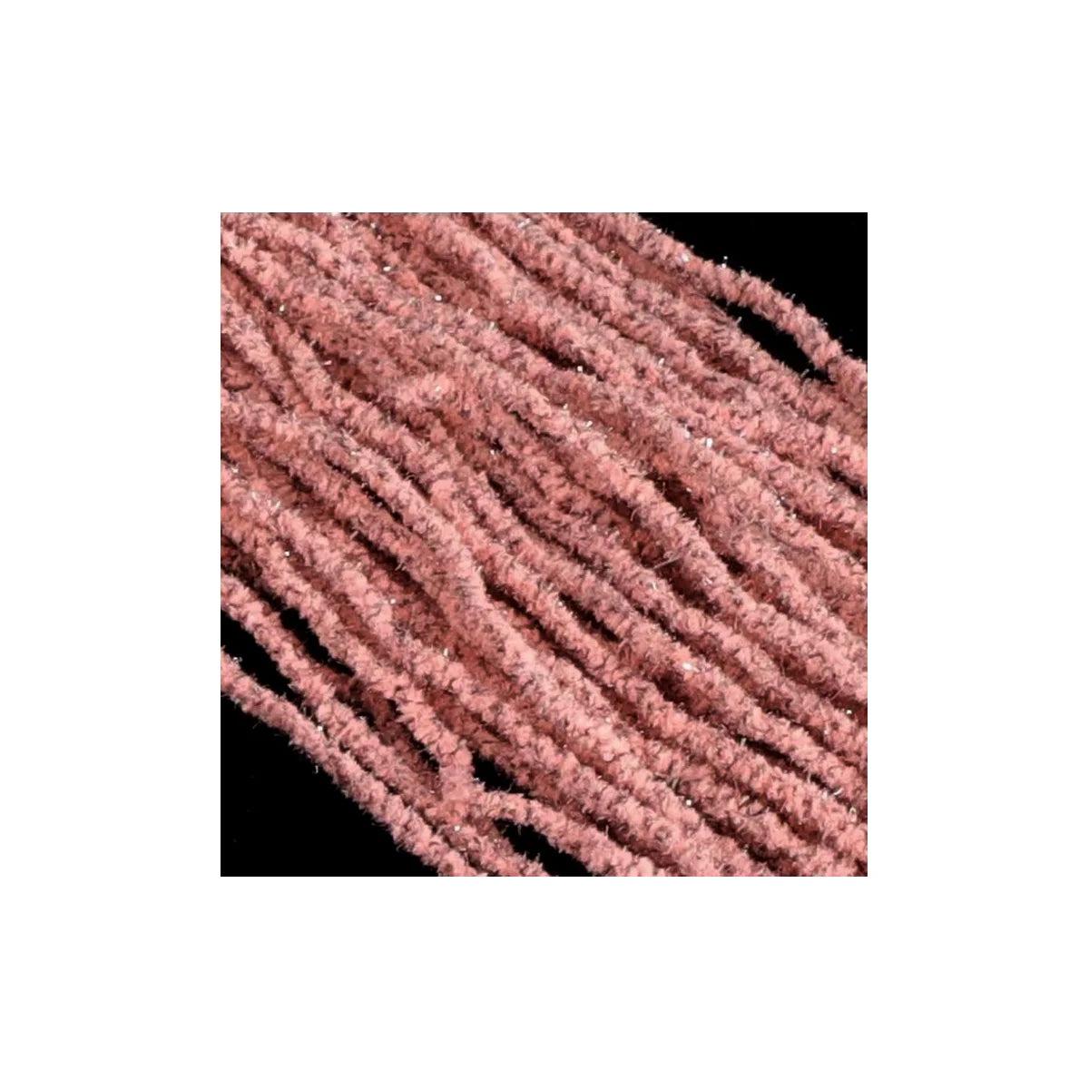 Mop Chenille salmon pink mottled