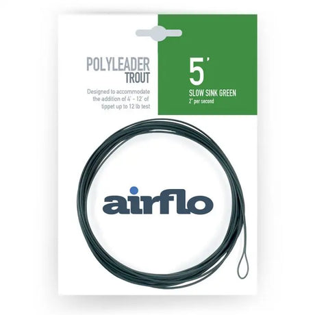 Airflo Trout Polyleader 5`ft Airflo Slow Sinking