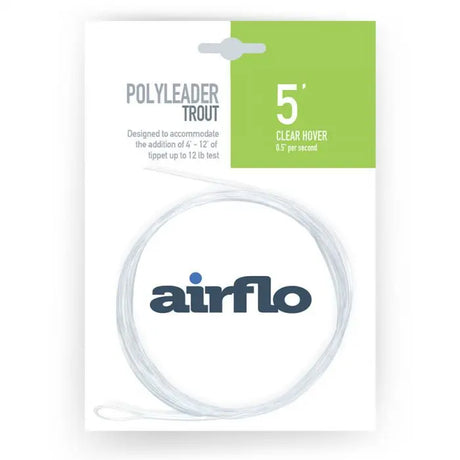 Airflo Trout Polyleader 5`ft Airflo Clear Hover